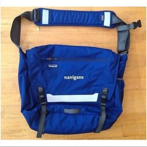 Patagonia Baby Nanigans Navy Blue Messenger Bag